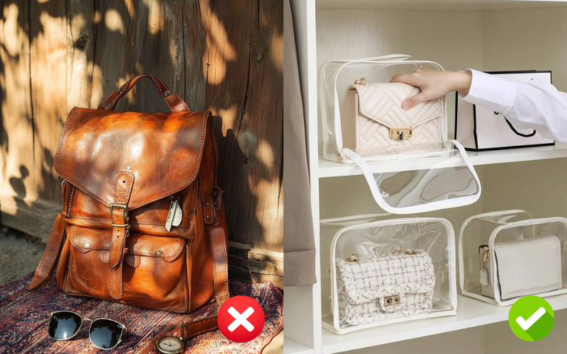 tránh ánh nắng trực tiếp 