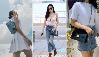 cách phối đồ với túi xách